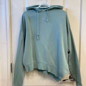 Reebok Women's Teal Hoodie Sweater